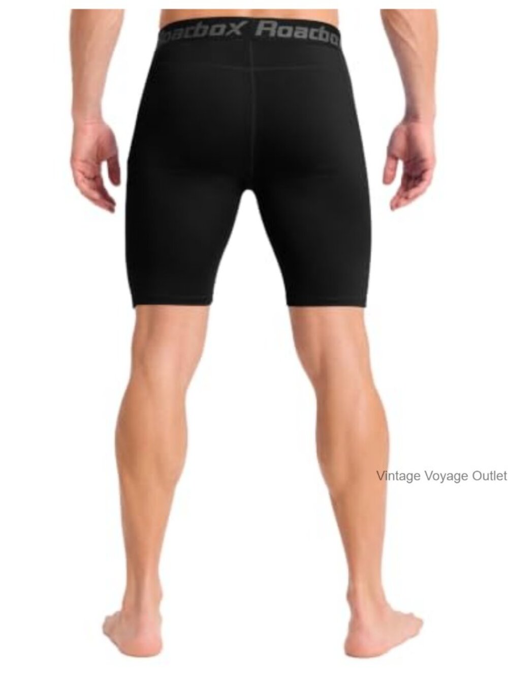 Men's Performance Compression Shorts with High Stretch Fabric for Running & Gym - Picture 2 of 6